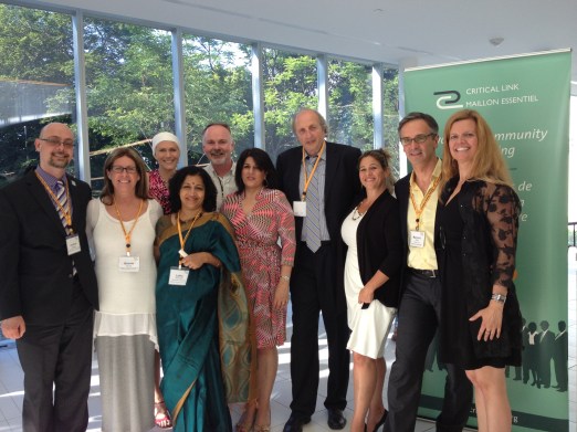 From left to right: Dr. Andrew Clifford, Bonnie Heath, me (bald), Latha Sukumar, Campbell McDermid, Kiran Malli, Jiri Adler, Angela Sasso, Dr. Marco Fiola, Jane Langes