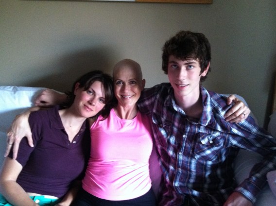 On Surgery Eve, with Emily and Solomon