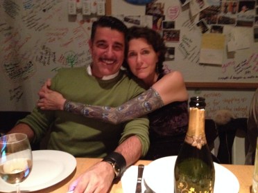 With Steve Roy at Massimo Bruno's Supper Club, Toronto (28-11-2014)